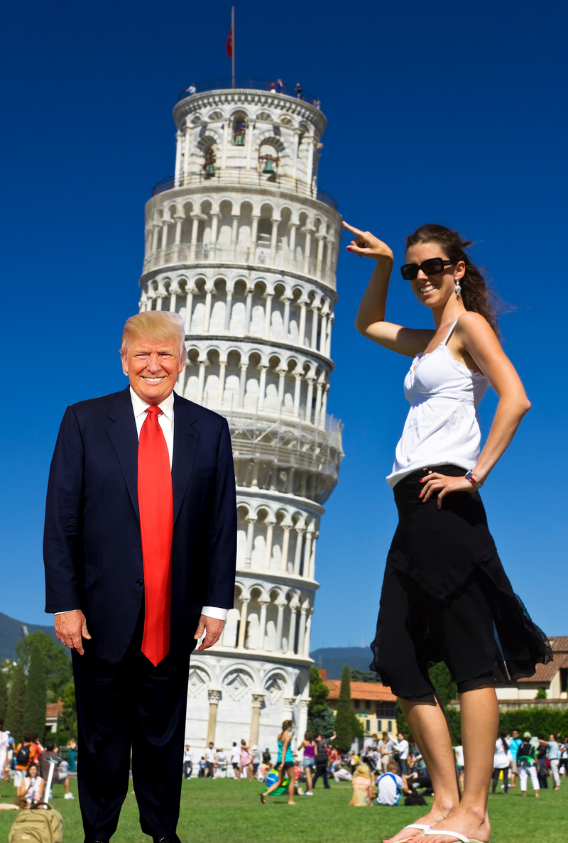Illustration for article titled How Tall Is Donald Trump?